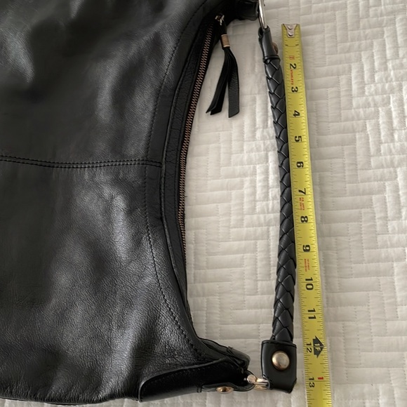 H&M 100% genuine leather shoulder bag/Black - Picture 14 of 14